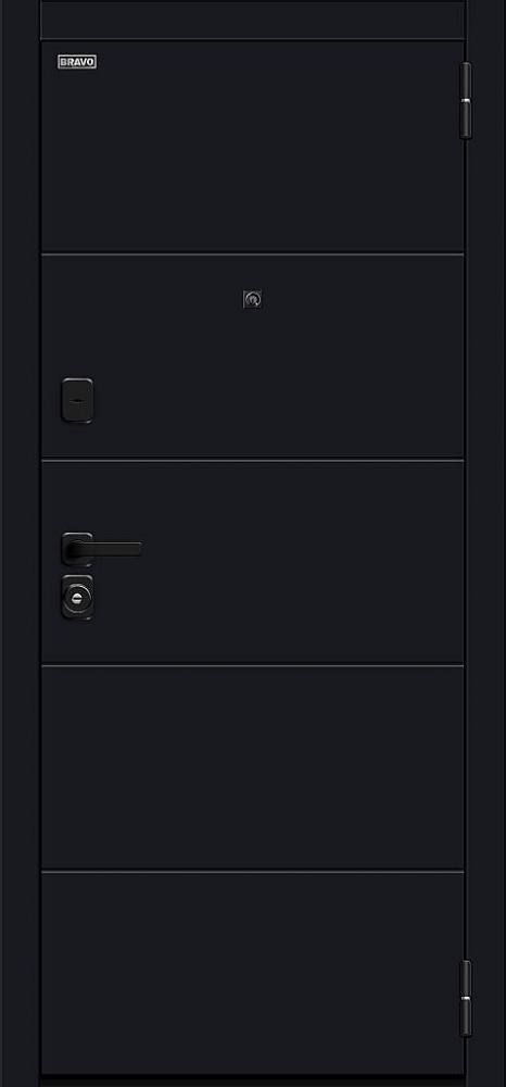 Дверь Прайм/SBlack Black Shell/White Silk BR6209