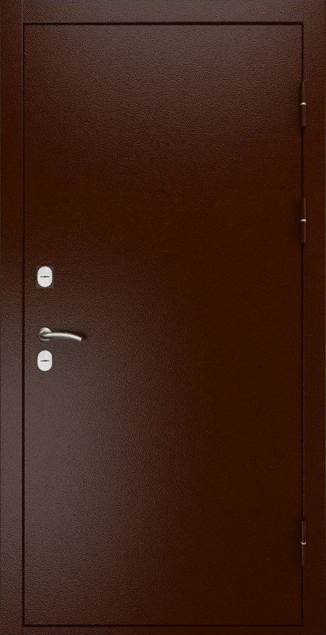 Дверь ДвериПРО L Термо Д-19 (16мм, Грецкий орех + черная патина винорит) DPRO195599