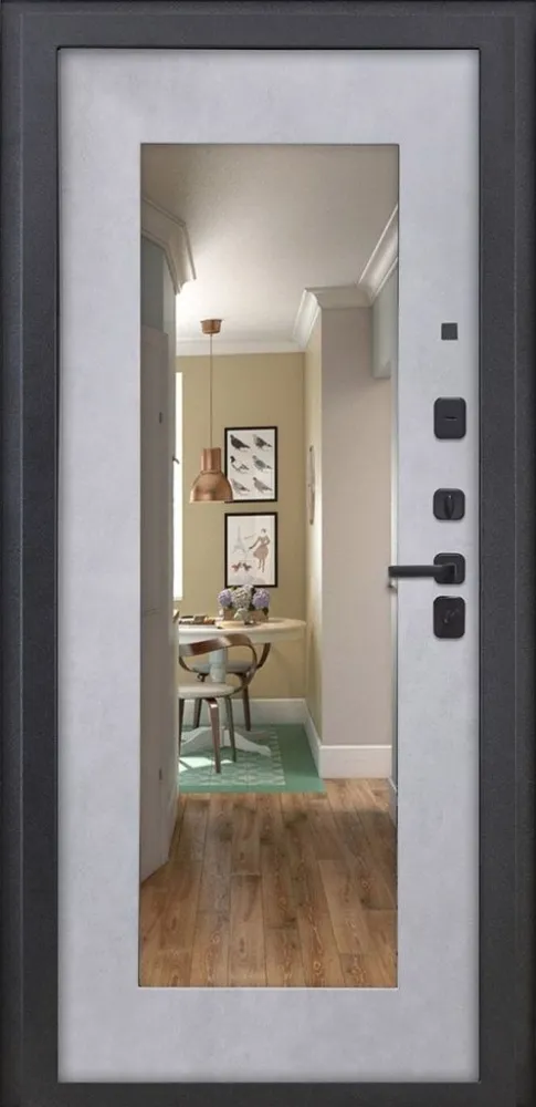 Товар Дверь ДвериПРО Модель L-47 ФЛЗ-603 Бетон снежный DPRO195637